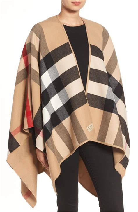 burberry shawl cape|burberry capes for women.